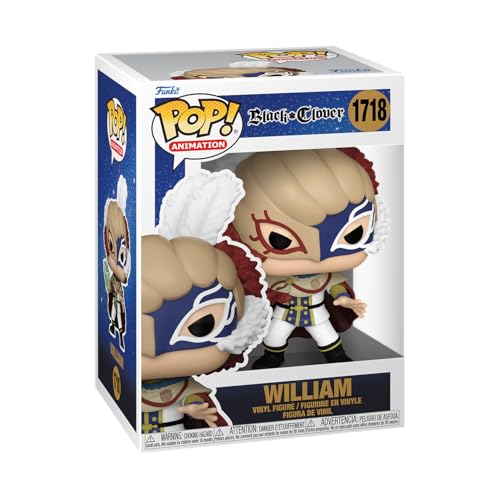 Funko Pop! Animation: Black Clover - William Vangeance - Vinyl-Sammelfigur - Geschenkidee - Offizielle Handelswaren - Spielzeug Für Kinder und Erwachsene - Anime Fans - Modellfigur Für Sammler Funko Pop! Animation: Black Clover - William Vangeance - Vinyl-Sammelfigur - Geschenkidee - Offizielle Handelswaren - Spielzeug Für Kinder und Erwachsene - Anime Fans - Modellfigur Für Sammler von Funko