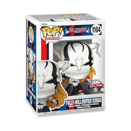 Funko Pop! Animation: Bleach - VL Ichigo - 1/6 Quote Für Seltene Chase-Variante - Vinyl-Sammelfigur - Geschenkidee - Offizielle Handelswaren - Spielzeug Für Kinder und Erwachsene - Anime Fans von Funko