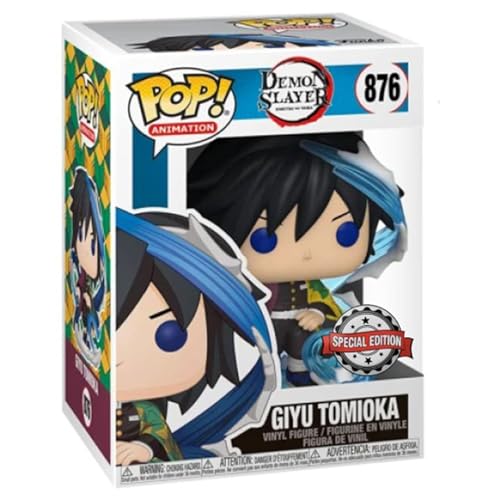 Funko Pop! Animation: Demon Slater - Giyu Tomioka - Demon Slayer- Vinyl-Sammelfigur - Geschenkidee - Offizielle Handelswaren - Spielzeug Für Kinder und Erwachsene - Anime Fans Funko Pop! Animation: Demon Slater - Giyu Tomioka - Demon Slayer- Vinyl-Sammelfigur - Geschenkidee - Offizielle Handelswaren - Spielzeug Für Kinder und Erwachsene - Anime Fans von Funko