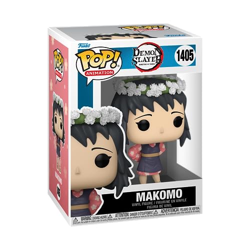 Funko Pop! Animation: Demon Slayer - Makomo - (Flower Headdress) - Vinyl-Sammelfigur - Geschenkidee - Offizielle Handelswaren - Spielzeug Für Kinder und Erwachsene - Anime Fans von Funko