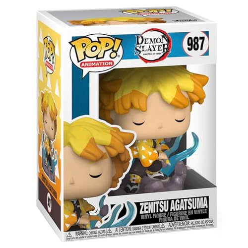 Funko Pop! Animation: Demon Slayer - Zenitsu Agatsuma Transforming- Vinyl-Sammelfigur - Geschenkidee - Offizielle Handelswaren - Spielzeug Für Kinder und Erwachsene - Anime Fans Funko Pop! Animation: Demon Slayer - Zenitsu Agatsuma Transforming- Vinyl-Sammelfigur - Geschenkidee - Offizielle Handelswaren - Spielzeug Für Kinder und Erwachsene - Anime Fans von Funko
