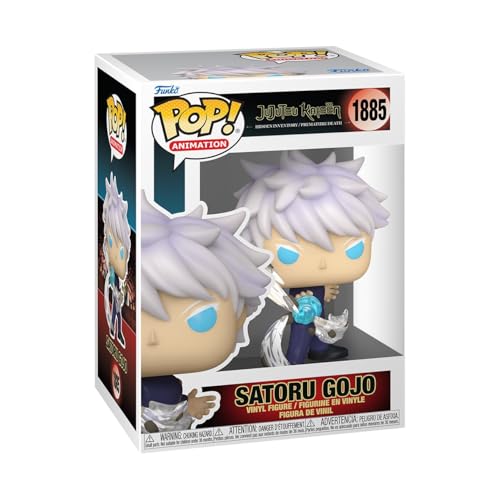 Funko Pop! Animation: JJK - Satoru Gojo - (Hidden Inv) - Jujutsu Kaisen - Vinyl-Sammelfigur - Geschenkidee - Offizielle Handelswaren - Spielzeug Für Kinder und Erwachsene - Anime Fans von Funko