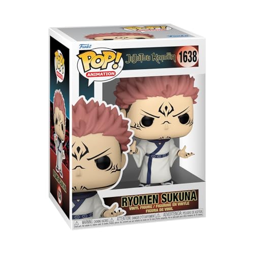 Funko Pop! Animation: JJK - Sukuna - Jujutsu Kaisen - Vinyl-Sammelfigur - Geschenkidee - Offizielle Handelswaren - Spielzeug Für Kinder und Erwachsene - Anime Fans - Modellfigur Für Sammler Funko Pop! Animation: JJK - Sukuna - Jujutsu Kaisen - Vinyl-Sammelfigur - Geschenkidee - Offizielle Handelswaren - Spielzeug Für Kinder und Erwachsene - Anime Fans - Modellfigur Für Sammler von Funko