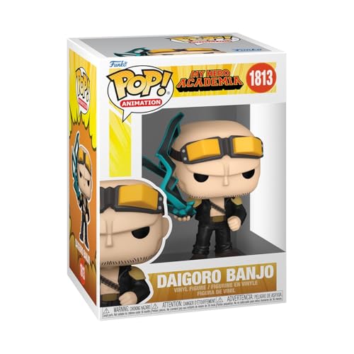 Funko Pop! Animation: MHA - Daigoro Banjo - (BkWhp) - My Hero Academia - Vinyl-Sammelfigur - Geschenkidee - Offizielle Handelswaren - Spielzeug Für Kinder und Erwachsene - Anime Fans von Funko