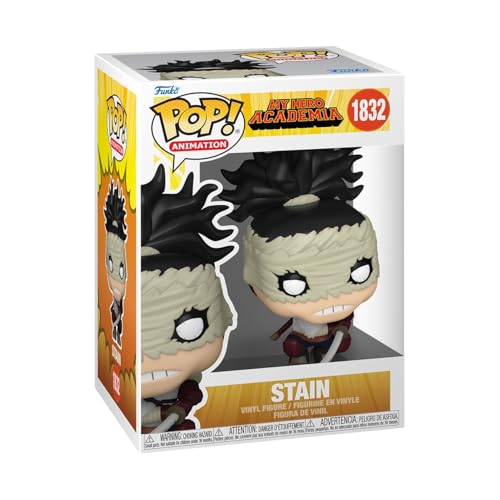 Funko Pop! Animation: MHA - Stain - (Chizome Akaguro) - My Hero Academia - Vinyl-Sammelfigur - Geschenkidee - Offizielle Handelswaren - Spielzeug Für Kinder und Erwachsene - Anime Fans von Funko