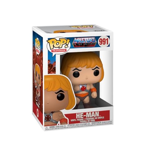 Funko Pop! Animation: Masters of The Universe-He-Man - Vinyl-Sammelfigur - Geschenkidee - Offizielle Handelswaren - Spielzeug Für Kinder und Erwachsene - TV Fans - Modellfigur Für Sammler von Funko