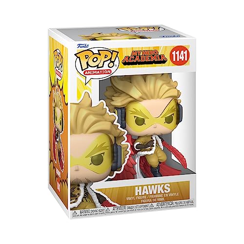 Funko Pop! Animation: My Hero Academia (MHA) - Hawks - Vinyl-Sammelfigur - Geschenkidee - Offizielle Handelswaren - Spielzeug Für Kinder und Erwachsene - Anime Fans - Modellfigur Für Sammler von Funko
