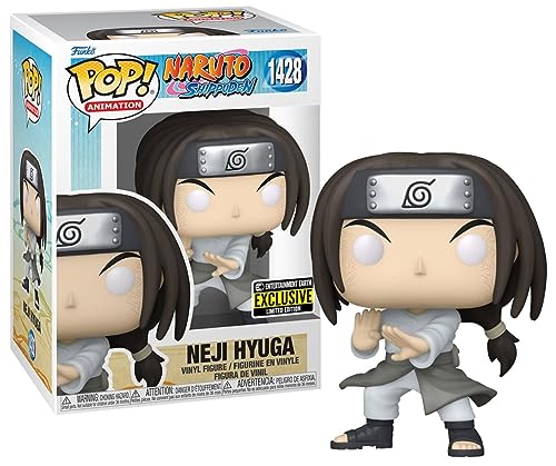 Funko Pop! Animation: Naruto – Neji w/Chase (Exc), Sammelfigur aus Vinyl – 60655 von Funko