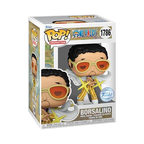 Funko Pop! Animation: One Piece - Borsalino- Vinyl-Sammelfigur - Geschenkidee - Offizielle Handelswaren - Spielzeug Für Kinder und Erwachsene - Anime Fans - Modellfigur Für Sammler und Display Funko Pop! Animation: One Piece - Borsalino- Vinyl-Sammelfigur - Geschenkidee - Offizielle Handelswaren - Spielzeug Für Kinder und Erwachsene - Anime Fans - Modellfigur Für Sammler und Display von Funko