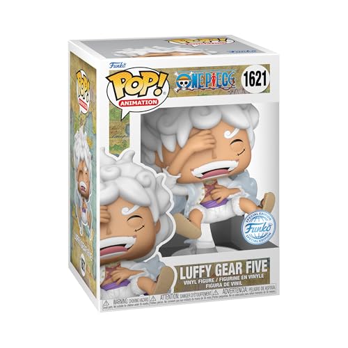 Funko Pop! Animation: One Piece - Gear 5 Luffy- Vinyl-Sammelfigur - Geschenkidee - Offizielle Handelswaren - Spielzeug Für Kinder und Erwachsene - Anime Fans - Modellfigur Für Sammler Funko Pop! Animation: One Piece - Gear 5 Luffy- Vinyl-Sammelfigur - Geschenkidee - Offizielle Handelswaren - Spielzeug Für Kinder und Erwachsene - Anime Fans - Modellfigur Für Sammler von Funko