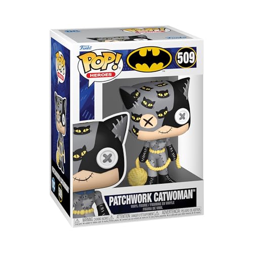Funko Pop! Animation: Patchwork – Catwoman - DC Comics - Vinyl-Sammelfigur - Geschenkidee - Offizielle Handelswaren - Spielzeug Für Kinder und Erwachsene - Comic Books Fans Funko Pop! Animation: Patchwork – Catwoman - DC Comics - Vinyl-Sammelfigur - Geschenkidee - Offizielle Handelswaren - Spielzeug Für Kinder und Erwachsene - Comic Books Fans von Funko