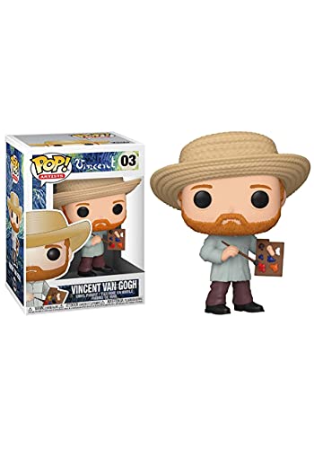 Funko Pop! Artists: Vincent Van Gogh - Image Rights - Vinyl-Sammelfigur - Geschenkidee - Offizielle Handelswaren - Spielzeug Für Kinder und Erwachsene - Modellfigur Für Sammler und Display von Funko