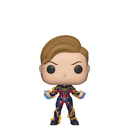Funko Pop! Avengers Endgame-Captain Marvel mit New Hair - Vinyl-Sammelfigur - Geschenkidee - Offizielle Handelswaren - Spielzeug Für Kinder und Erwachsene - Movies Fans von Funko