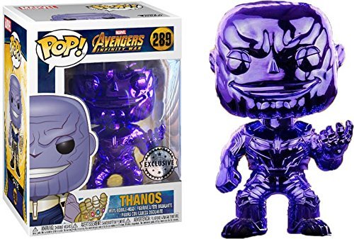 Funko Pop! Avengers Infinity War - Thanos [Purple Chrome] #289 - [EXCLUSIVE - SUPER RARE!!!] von Funko