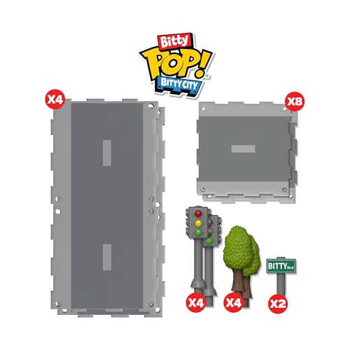Funko Pop! Bitty City - Erweiterung - Road Kit, 2er-Pack Funko Pop! Bitty City - Erweiterung - Road Kit, 2er-Pack von Funko