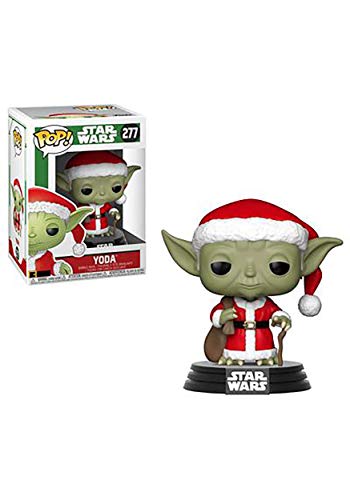Funko Pop! Bobble: Star Wars: Holiday Santa Yoda - Vinyl-Sammelfigur - Geschenkidee - Offizielle Handelswaren - Spielzeug Für Kinder und Erwachsene - Movies Fans - Modellfigur Für Sammler Funko Pop! Bobble: Star Wars: Holiday Santa Yoda - Vinyl-Sammelfigur - Geschenkidee - Offizielle Handelswaren - Spielzeug Für Kinder und Erwachsene - Movies Fans - Modellfigur Für Sammler von Funko