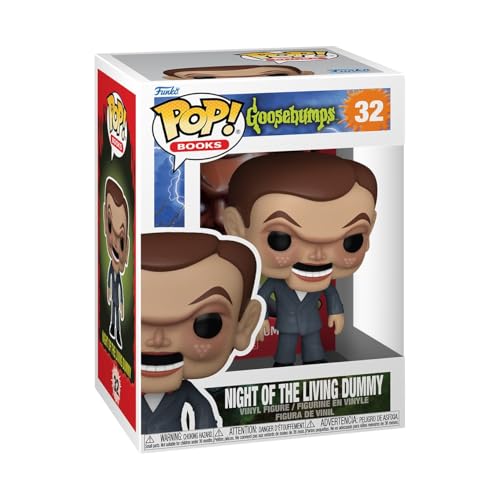 Funko Pop! Books: GBS – Night of The LD - Mr. Slappy - Goosebumps - Vinyl-Sammelfigur - Geschenkidee - Offizielle Handelswaren - Spielzeug Für Kinder und Erwachsene - Movies Fans Funko Pop! Books: GBS – Night of The LD - Mr. Slappy - Goosebumps - Vinyl-Sammelfigur - Geschenkidee - Offizielle Handelswaren - Spielzeug Für Kinder und Erwachsene - Movies Fans von Funko