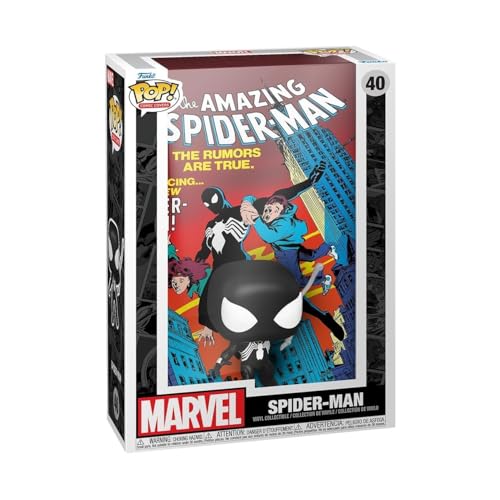 Funko Pop! Comic Cover: Marvel - Amazing Spider-Man #252 - Vinyl-Sammelfigur - Geschenkidee - Offizielle Handelswaren - Spielzeug Für Kinder und Erwachsene - Modellfigur Für Sammler und Display von Funko