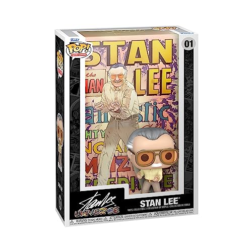 Funko Pop! Comic Cover: Marvel - Stan Lee - Vinyl-Sammelfigur - Geschenkidee - Offizielle Handelswaren - Spielzeug Für Kinder und Erwachsene - Modellfigur Für Sammler und Display von Funko