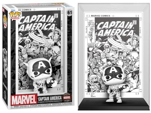 Funko Pop! Comic Cover: Marvel's 85th - Capt. Captain America - Marvel Comics - Vinyl-Sammelfigur - Geschenkidee - Offizielle Handelswaren - Spielzeug Für Kinder und Erwachsene - Movies Fans Funko Pop! Comic Cover: Marvel's 85th - Capt. Captain America - Marvel Comics - Vinyl-Sammelfigur - Geschenkidee - Offizielle Handelswaren - Spielzeug Für Kinder und Erwachsene - Movies Fans von Funko