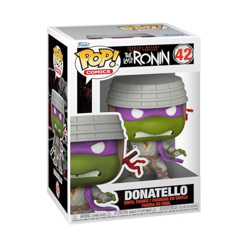 Funko Pop! Comics: Teenage Mutant Ninja Turtles (TMNT) LR - Donatello - TMNT Comics - Vinyl-Sammelfigur - Geschenkidee - Offizielle Handelswaren - Spielzeug Für Kinder und Erwachsene von Funko