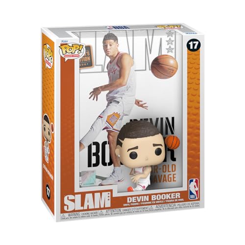 Funko Pop! Couverture NBA: SLAM - Devin Booker - Figur En Vinyle à Collectionner - Spielzeug für Kinder und Erwachsene - Fans de Sport - Figur Modèle Pour Les CollectionNeurs et Affithage von Funko