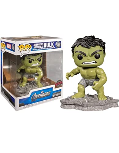 Funko Pop! Deluxe: Marvel Avengers - Hulk - (Assemble) - Vinyl-Sammelfigur - Geschenkidee - Offizielle Handelswaren - Spielzeug Für Kinder und Erwachsene - Movies Fans - Modellfigur Für Sammler von Funko