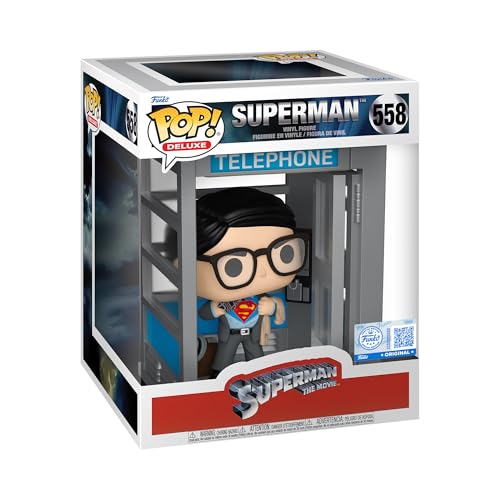 Funko Pop! Deluxe: DC Comics - Superman mit Booth- Amazon-Exklusiv - Vinyl-Sammelfigur - Geschenkidee - Offizielle Handelswaren - Spielzeug Für Kinder und Erwachsene - Movies Fans Funko Pop! Deluxe: DC Comics - Superman mit Booth- Amazon-Exklusiv - Vinyl-Sammelfigur - Geschenkidee - Offizielle Handelswaren - Spielzeug Für Kinder und Erwachsene - Movies Fans von Funko