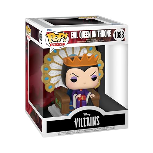 Funko Pop! Deluxe: Disney Villains - Evil Queen On Throne- Vinyl-Sammelfigur - Geschenkidee - Offizielle Handelswaren - Spielzeug Für Kinder und Erwachsene - Movies Fans Funko Pop! Deluxe: Disney Villains - Evil Queen On Throne- Vinyl-Sammelfigur - Geschenkidee - Offizielle Handelswaren - Spielzeug Für Kinder und Erwachsene - Movies Fans von Funko