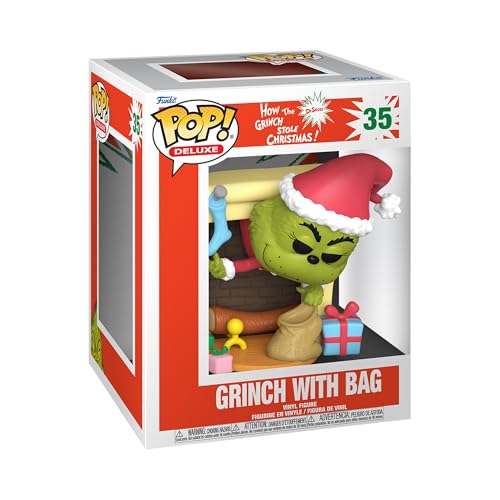 Funko Pop! Deluxe: HtGSC - The Grinch mit Bag - How The Grinch Stole Christmas - Vinyl-Sammelfigur - Geschenkidee - Offizielle Handelswaren - Spielzeug Für Kinder und Erwachsene - Movies Fans Funko Pop! Deluxe: HtGSC - The Grinch mit Bag - How The Grinch Stole Christmas - Vinyl-Sammelfigur - Geschenkidee - Offizielle Handelswaren - Spielzeug Für Kinder und Erwachsene - Movies Fans von Funko