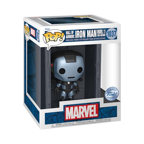 Funko Pop! Deluxe: Marvel HOA - MK11 War Machine - Metallisch - Vinyl-Sammelfigur - Geschenkidee - Offizielle Handelswaren - Spielzeug Für Kinder und Erwachsene - Movies Fans von Funko