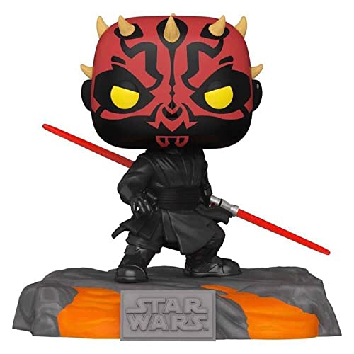 Funko Pop! Deluxe: SW Sith - Darth Maul - Leuchtet Im Dunkeln - Star Wars - Vinyl-Sammelfigur - Geschenkidee - Offizielle Handelswaren - Spielzeug Für Kinder und Erwachsene - Movies Fans von Funko