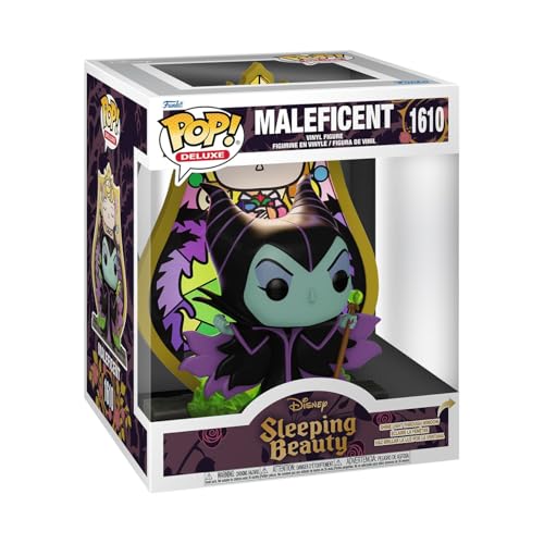 Funko Pop! Deluxe: Villains - Maleficent - (Glass) - Disney Villains- Vinyl-Sammelfigur - Geschenkidee - Offizielle Handelswaren - Spielzeug Für Kinder und Erwachsene - Horror Fans von Funko