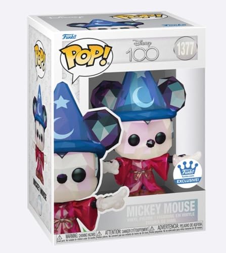 Funko Pop! Disney 100 Facet Sorcerer Lehrer Mickey Mouse 1377 Exclusive von Funko
