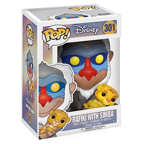 Funko Pop! Disney Lion King Rafiki With Baby Simba - The Lion King - König der Löwen, der - Vinyl-Sammelfigur - Geschenkidee - Offizielle Handelswaren - Spielzeug Für Kinder und Erwachsene von Funko