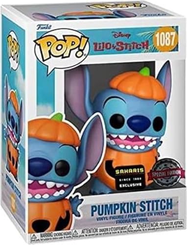 Funko Pop Disney Stitch Pumpkin #1087 – Exclusive Special Edition Pop Figuren, 1989, One Size Funko Pop Disney Stitch Pumpkin #1087 – Exclusive Special Edition Pop Figuren, 1989, One Size von Funko