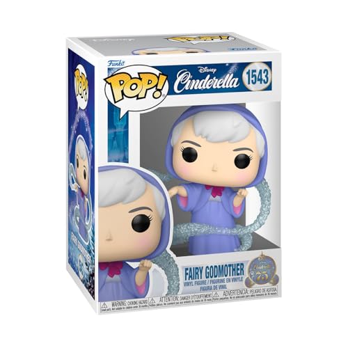 Funko Pop! Disney: Cinderellas 75th - Fairy Godmother - Aschenputtel - Vinyl-Sammelfigur - Geschenkidee - Offizielle Handelswaren - Spielzeug Für Kinder und Erwachsene - Movies Fans von Funko