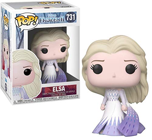 Funko Pop! Disney: Frozen 2-ELSA - (Epilogue) - die Eiskönigin - Vinyl-Sammelfigur - Geschenkidee - Offizielle Handelswaren - Spielzeug Für Kinder und Erwachsene - Movies Fans von Funko