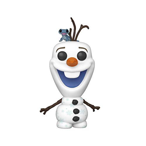 Funko Pop! Disney: Frozen 2-Olaf with Bruni - die Eiskönigin - Vinyl-Sammelfigur - Geschenkidee - Offizielle Handelswaren - Spielzeug Für Kinder und Erwachsene - Movies Fans - Modellfigur Für Sammler von Funko