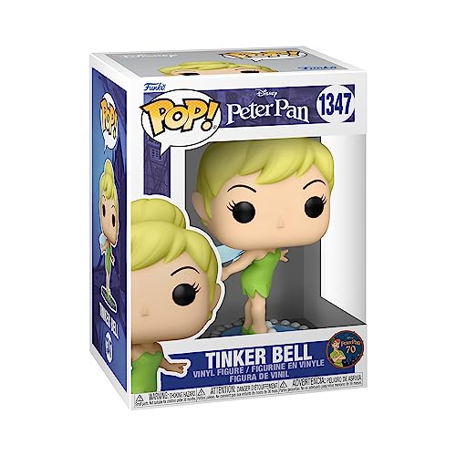 Funko Pop! Disney: Peter Pan 70th - Tinker Bell - Tink On Mirror - Vinyl-Sammelfigur - Geschenkidee - Offizielle Handelswaren - Spielzeug Für Kinder und Erwachsene - Movies Fans von Funko