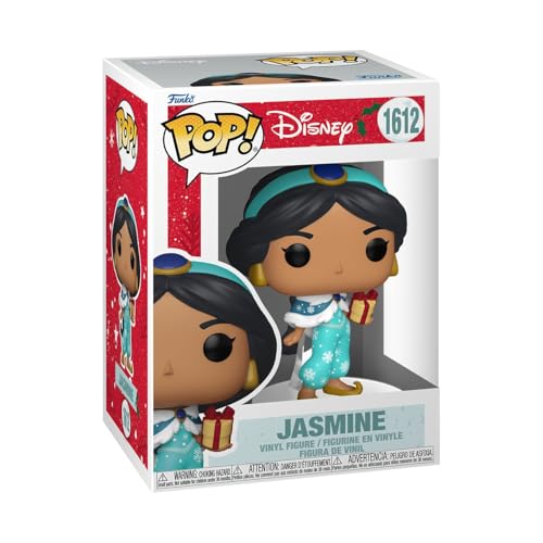 Funko Pop! Disney: Princess Holiday - Jasmine - Disney Prinzessinnen - Vinyl-Sammelfigur - Geschenkidee - Offizielle Handelswaren - Spielzeug Für Kinder und Erwachsene Funko Pop! Disney: Princess Holiday - Jasmine - Disney Prinzessinnen - Vinyl-Sammelfigur - Geschenkidee - Offizielle Handelswaren - Spielzeug Für Kinder und Erwachsene von Funko