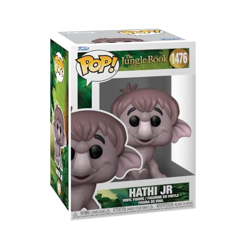 Funko Pop! Disney: TJB – Hathi Jr.​ - Jungle Book - Vinyl-Sammelfigur - Geschenkidee - Offizielle Handelswaren - Spielzeug Für Kinder und Erwachsene - Movies Fans - Modellfigur Für Sammler von Funko