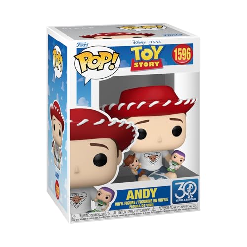 Funko Pop! Disney: Toy Story 30th - Andy Davis - die Toys Sind Los! - Vinyl-Sammelfigur - Geschenkidee - Offizielle Handelswaren - Spielzeug Für Kinder und Erwachsene - Movies Fans Funko Pop! Disney: Toy Story 30th - Andy Davis - die Toys Sind Los! - Vinyl-Sammelfigur - Geschenkidee - Offizielle Handelswaren - Spielzeug Für Kinder und Erwachsene - Movies Fans von Funko
