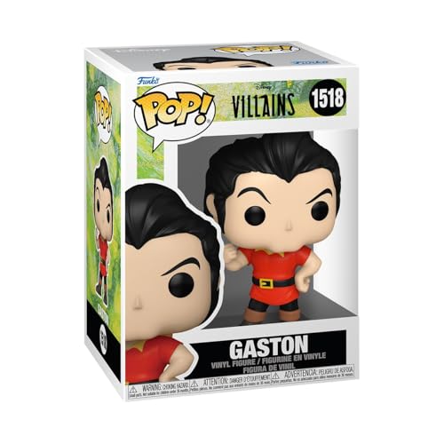 Funko Pop! Disney: Villains - Gaston - Disney Villains - Vinyl-Sammelfigur - Geschenkidee - Offizielle Handelswaren - Spielzeug Für Kinder und Erwachsene - Movies Fans - Modellfigur Für Sammler Funko Pop! Disney: Villains - Gaston - Disney Villains - Vinyl-Sammelfigur - Geschenkidee - Offizielle Handelswaren - Spielzeug Für Kinder und Erwachsene - Movies Fans - Modellfigur Für Sammler von Funko