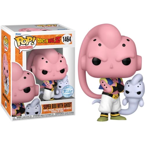 Funko Pop Dragon Ball Super Buu mit Geist #1464 Pop Exclusive Edition von Funko