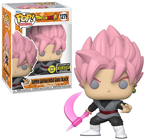 Funko Pop Dragon Ball Super Pop Figuren Rosé Goku Black #1279 – Funko Pop Exclusive Edition - Son Goku Figur - Im Dunkeln Leuchten Funko Pop Dragon Ball Super Pop Figuren Rosé Goku Black #1279 – Funko Pop Exclusive Edition - Son Goku Figur - Im Dunkeln Leuchten von Funko