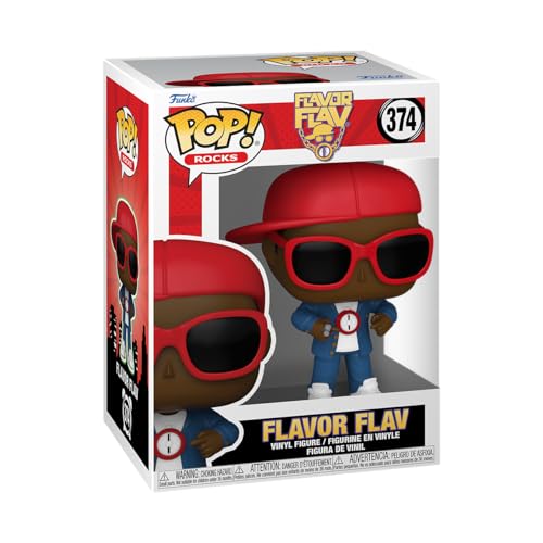 Funko Pop! Felsen: Flavor Flav - Geschmack der Liebe - Figur de Vinyle à Collectionner - Spielzeug für Kinder und Erwachsene - Fans de Musique - Figur Modèle Pour Les CollectionNeurs et Affigage Funko Pop! Felsen: Flavor Flav - Geschmack der Liebe - Figur de Vinyle à Collectionner - Spielzeug für Kinder und Erwachsene - Fans de Musique - Figur Modèle Pour Les CollectionNeurs et Affigage von Funko
