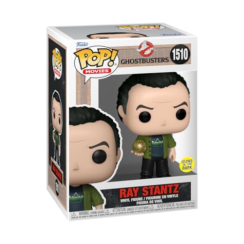 Funko POP! Movies: Ghostbusters: Frozen Empire - Ray Stanzt Stantz - Leuchtet Im Dunkeln - Vinyl-Sammelfigur - Offizielle Handelswaren - Spielzeug Für Kinder und Erwachsene von Funko