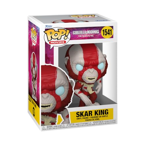 Funko Pop! Filme: Godzilla X Kong: The New Empire - Skar King - Godzilla gegen Kong 2 - Figur En Vinyle à Collectionner - Spielzeug für Kinder und Erwachsene - Fans von Funko