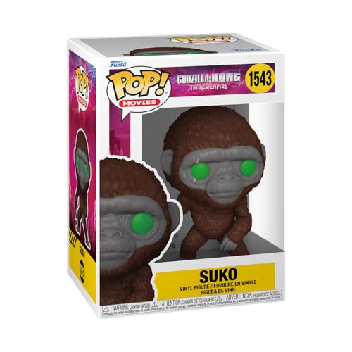 Funko Pop! Filme: Godzilla X Kong: The New Empire - Suko - Godzilla gegen Kong 2 - Figur Vinyle à Collectionner - - Spielzeug für Kinder und Erwachsene - Filmfans von Funko